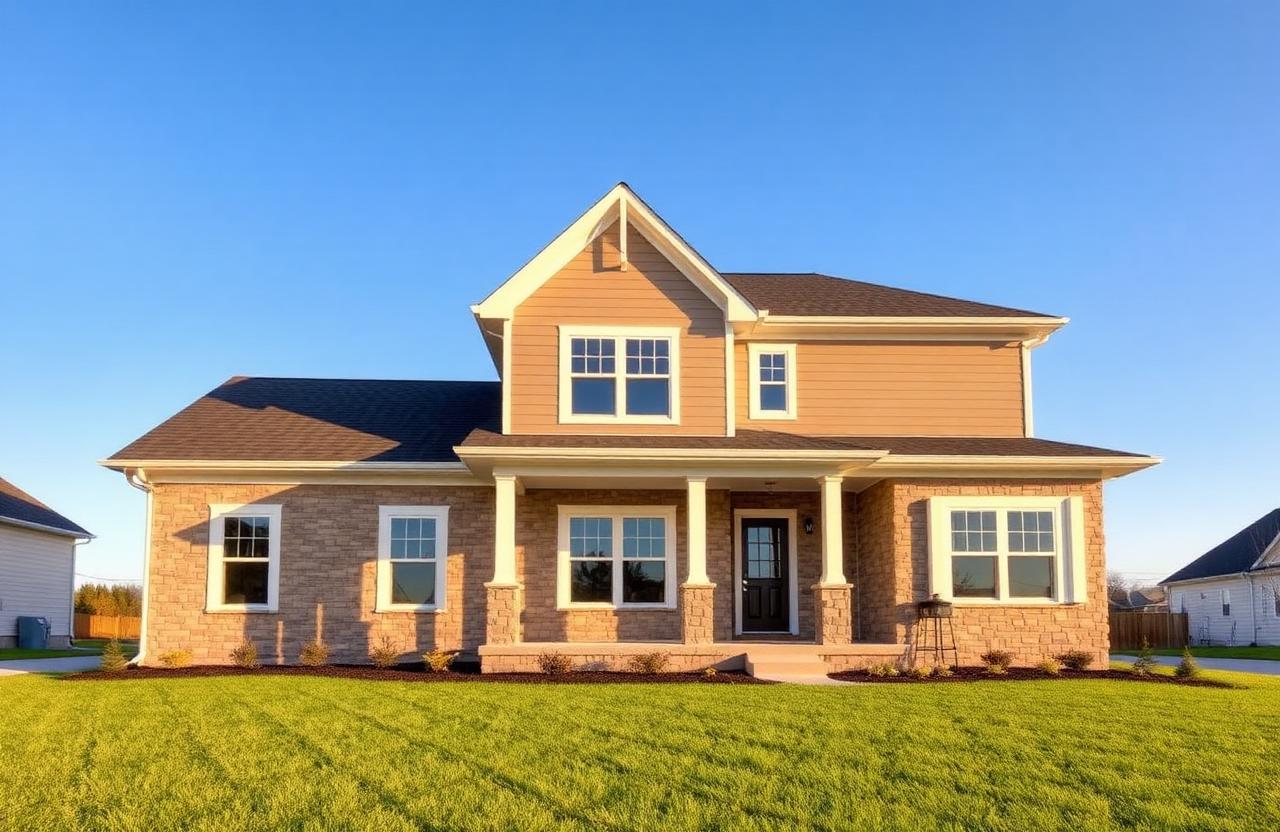 New construction home in Lancaster County